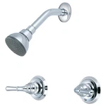 Olympia Faucets P-1232 Two Handle Shower Set, Chrome Finish. Fixed Price $114.86.