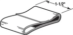 Prime Line Gray Vinyl Frameless Shower Bottom Mount Door Sweep 36 X 5.4 1-. Fixed Price $10.07.