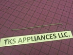00263087 - Bosch Genuine Oem Dishwasher Connecting Rod. Fixed Price $5.99.