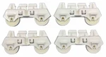 Set Of 4 Whirlpool Kenmore Dishwasher Rack Wheels WP3376961 3369509. Fixed Price $47.91.