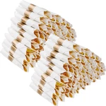 Goodluck 100 Pack Pre Rolled Gold Plastic Silverware, Wrapped Cutlery.... Fixed Price $67.93.