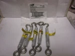 (pack Of 5) New National N221-952 Hook/eye 2173BC Turnbuckles Swl 110LB. Fixed Price $19.99.