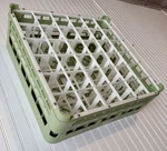 Vollrath Restaurant Dishwasher Drink Glass Cup Wine Stem Storage Rack 36 Slot. Fixed Price $69.99.