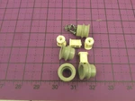 WP8270138 - Kitchenaid Dishwasher Upper Rack Wheel Axle WP8268703, WP8281156. Fixed Price $20.99.