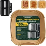 Air Fryer Liners For Ninja Doublestack SL401 8-10QT: 150PCS Disposable Paper. Fixed Price $37.99.