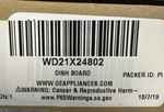 New Ge Oem Dishwasher Electronic Control Board Assembly Part# WD21X24802. Fixed Price $155.00.