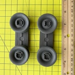 Two Whirlpool Dishwasher Dishrack Track Rollers P# WPW10078083. Fixed Price $39.00.
