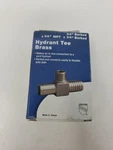 Water Source HT75NL Hydrant Tee Brass. Fixed Price $8.99.