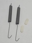 Set Of Kenmore Whirlpool Dishwasher Door Springs 4318050 3372832 3372833. Fixed Price $14.00.