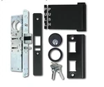 Summit Doorware Storefront Mortise Deadlatch Lock & Exit Paddle Duronotic. Fixed Price $45.00.