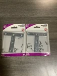 Nos Pack Lot 2/PC National Hardware N113-753 Zinc Steel T-plate 4" X. Fixed Price $14.95.
