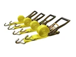 Ratchet Tie Down Straps, 2 X 15 Ft, 5,000 Lb Breaking Strength, J-hook, 4-.... Fixed Price $66.03.
