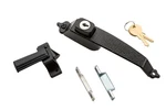National Hardware N100-031 Black Zinc Interior/exterior Push Button Keyed Latch. Fixed Price $30.15.