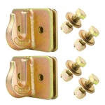 Aya Gear 3/8-IN Bolt On Grab Hook Mount With Backer Plate Grade 70. Fixed Price $32.99.