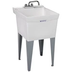 Elm Utilatub Series 19CF Laundry Combo Kit, 18 Gal Capacity, 2-DECK Hole, 20. Fixed Price $265.94.