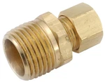 Connector, Brass, Compression, Male, 1/2 X 3/8-IN.. Fixed Price $12.59.