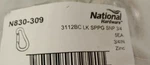 Lock Spring Snap/national/ N830-309/ #3112BC 3/4IN./ Zinc Plated /5 Pack. Fixed Price $21.96.