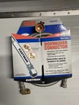 Eastman 5FT Stainless Steel Dishwasher Hose Connector #0247034 1500 Psi 3/8" 5'. Fixed Price $11.95.