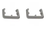 Genuine Asko Dishwasher Front Basket Rail End Cap Set 728604 DW40.2 DBI663PHS.U. Fixed Price $46.59.
