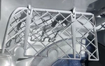 Fisher & Paykel DD603 DD605 Fold Down Cup Rack Left Front 526375 BX-53... Fixed Price $22.91.