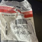 WP304763 New Sealed Bag Whirlpool Door Spring Oem Part. Fixed Price $11.38.