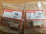 2- Gemline Rectangular Pilot Light Indicators: Red #15502 & White #15701.. Fixed Price $19.99.
