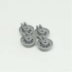 Choice Pack Of 10004364 For Bosch Dishwasher Lower Rack Rollers With Axles. Fixed Price $13.75.