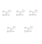 5-PACK National Hardware N279-711 Contoured Hinge Door Stop White. Fixed Price $24.99.