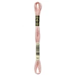 12 Pack Dmc 6-STRAND Embroidery Cotton 8.7YD-LIGHT Salmon 117-761. Fixed Price $17.70.