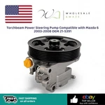 Torchbeam Power Steering Pump Compatible With Ma-z-da 6 2003-2008, Car. Fixed Price $89.99.