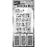 Stampers Anonymous Stencil Set - #58, THMST58 By: Tim Holtz. Fixed Price $11.69.