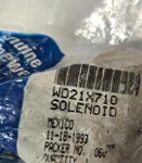 WD21X710 Ge Solenoid. Fixed Price $35.00.