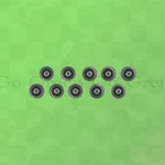 Bosch Dishwasher SHE3AR72UC/14 Upper Rack Wheel (10) P/n 10032849 00611666. Fixed Price $14.99.