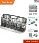 Silverware Basket Compatible With Kitchenaid Whirlpool Dishwasher 8531288. Fixed Price $38.94.
