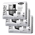 Bestair WMCK133508-3 Heavy Duty Trash Compactor Bags, 16'' X 9'' 17'' H.... Fixed Price $96.67.