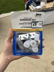Johnson Hardware Pocket Door Set Usa Made. Fixed Price $16.99.
