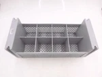 Cambro Gray 8-COMPARTMENT Flatware Basket Without Handles 8FBNH434151. Fixed Price $27.89.