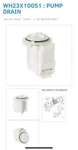 Ge Compatible Drain Pump Motor WH23X10051. Fixed Price $69.99.