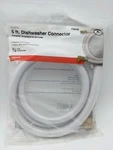 5 Ft. Pvc Dishwasher Connector Hose 3/8" With 90 Deg Elbow #788166. Fixed Price $12.99.