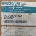 Nob Genuine Oem Frigidaire Gasket 5300808959 Free Shipping From Usa. Fixed Price $69.18.