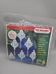 The Beadery Holiday Beaded Ornament Kits Clusters & Snow Crystals 6 Set. Fixed Price $16.99.