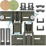 New W10350376 W10712394 Dishwasher Top Rack Adjuster Parts Fit Kenmore Whirlpool. Fixed Price $23.05.
