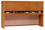 Bush Business Furniture Series Collection 72W 4 Door Hutch Natural Cherry. Fixed Price $718.69.