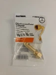 Eastman Dishwasher Elbow Brass 3/8" Inlet X 3/4" Outlet 0788175. Fixed Price $7.00.