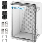 Waterproof Electrical Junction Box IP67 Abs Plastic Enclosure With Hinged Cov. Fixed Price $37.51.