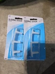 (2) Slide-co 16451 Sliding Closet Door Bottom Guide, 4-3/16 In., Plastic, White. Fixed Price $6.00.