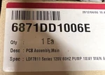 6871DD1006E Lg Dishwasher Control Board Ahg. Fixed Price $280.00.