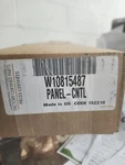 Oem Whirlpool W10815487 Control Panel For Dishwasher. Fixed Price $130.00.