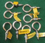 Pack National Hardware N220-442 Stainless Steel Lag Screw Eye 7/8" X 2". Fixed Price $22.00.