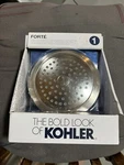 Kohler R10282-G-BN 1.8 Gpm Brushed Nickel Forte Single-function Showerhead. Fixed Price $25.00.